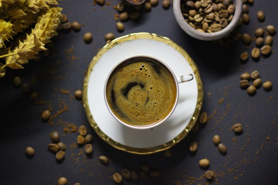 Black coffee